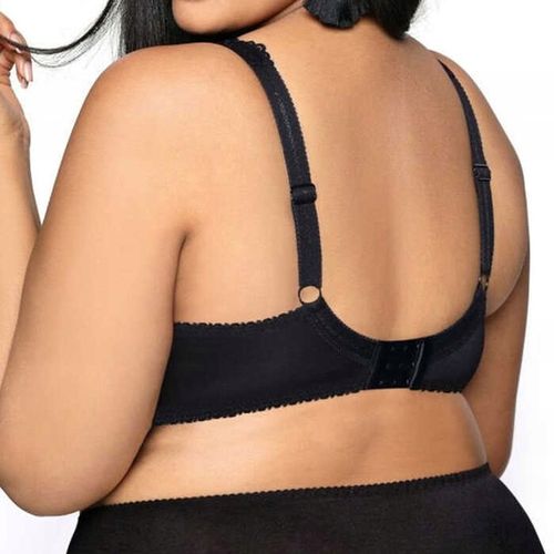 Biustonosz braletka usztywniany Mat Carmela czarny 90C braletka śliczna kor na Arena.pl