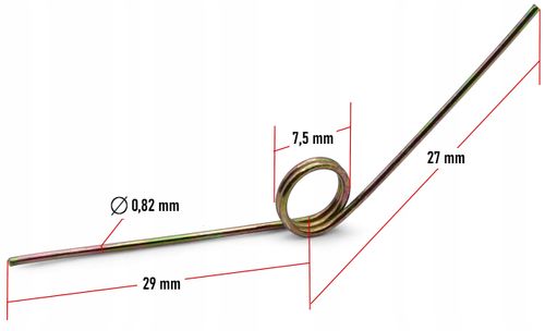 Uniwersalna Sprężyna KABŁĄKA do Kołowrotka na Arena.pl