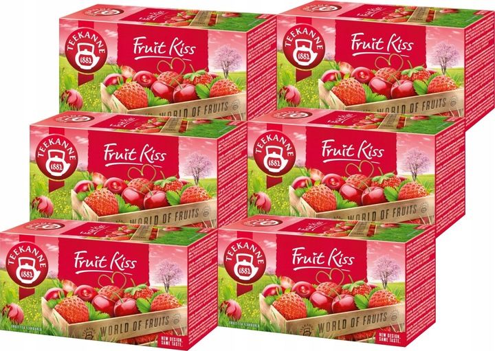 (x6) TEEKANNE Herbata Fruit Kiss 20tb zdjęcie 1