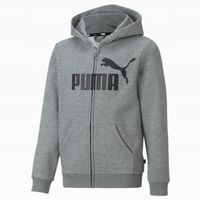 BLUZA JUNIORSKA ESSENTIALS BIG LOGO ZIP PUMA 116cm