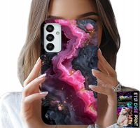 ETUI DO SAMSUNG GALAXY M23 - RÓŻOWY MARMUREK PLECKI, MODNE WZORY