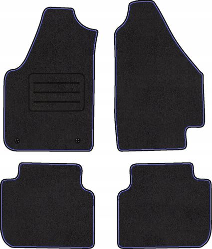 DYWANIKI DO BMW 3 E46 NIEBIESKI NA WYMIAR na Arena.pl