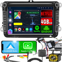 RADIO do VOLKSWAGEN VW PASSAT B6 B7 GOLF 5 V 6 VI SKODA SEAT 4GB 8" Android