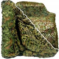 Siatka Maskująca Moro na Ogrodzenie 3x6m Cieniująca Ogrodowa Wojskowa 18m2