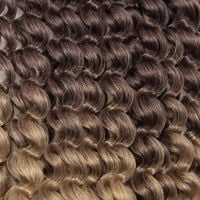WŁOSY SYNTETYCZNE Fale Afro Loki Ombre 8 paczek do warkoczyków 55 cm