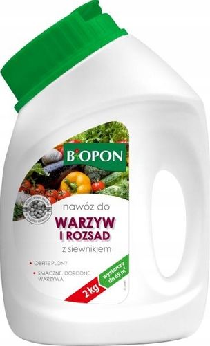 WYDAJNY Nawóz do warzyw z siewnikiem Bopon 2 kg na Arena.pl