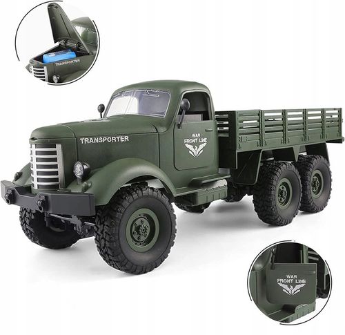Zdalnie Sterowane Auto, Wojskowy Transporter Ciężarówka Wojskowa na Arena.pl