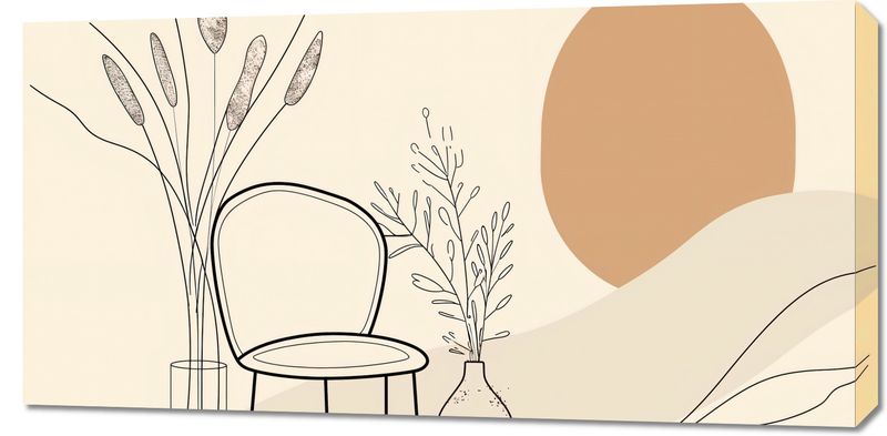 Obraz 100x50cm Kącik Spokoju zdjęcie 1