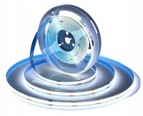 Taśma LED Neon COB 12V 10m 320 diod 6000K BIAŁA ZIMNA HOMOGENICZNA 8MM na Arena.pl