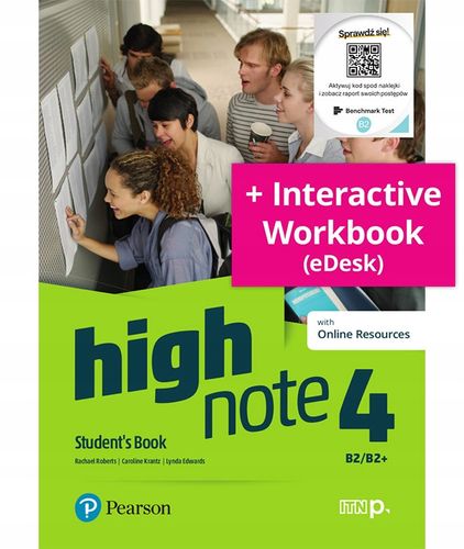 High Note 4 B2/B2+ Podręcznik + kod Pearson na Arena.pl