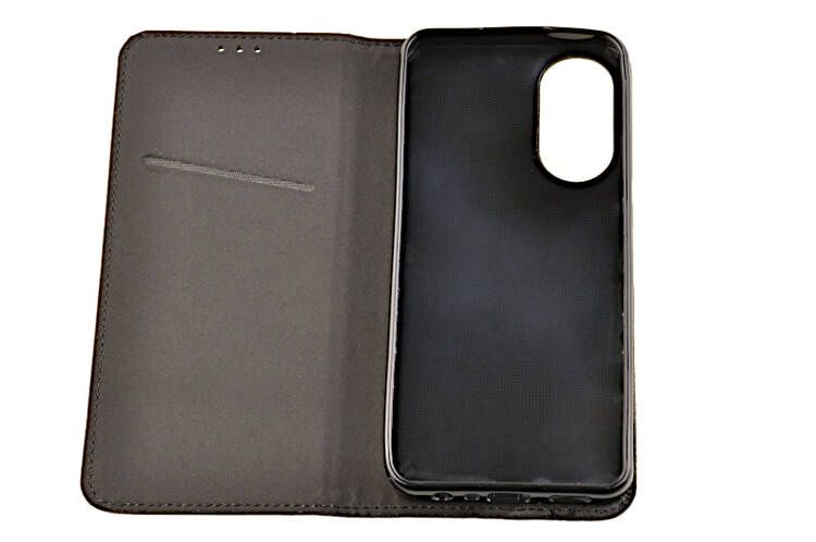 Etui Smart do Oppo A78 4G czarny zdjęcie 3