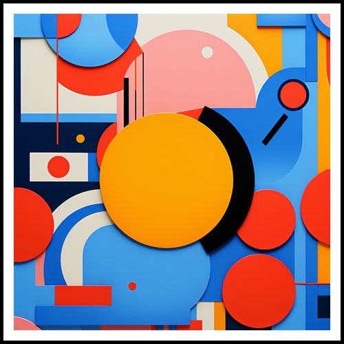 Plakat 90x90cm Kalejdoskop Emocji na Arena.pl