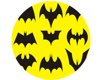 Opłatek na tort Batman