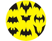 Opłatek na tort Batman