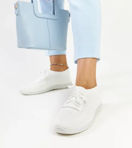 Białe materiałowe sneakersy Zahira 41 na Arena.pl