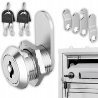 ZAMEK KRZYWKOWY DO SKRZYNKI NA LISTY POCZTOWEJ KASETOWY 16mm 5 PŁYTEK