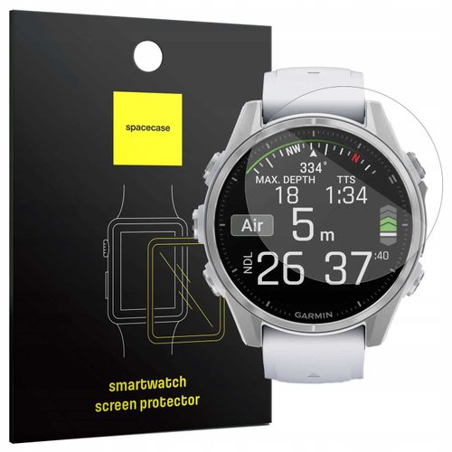 Spacecase SW Glass 2.5D Garmin Fenix 8 43mm na Arena.pl