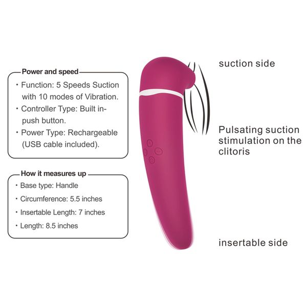Toyz4Partner Premium Stimulator Pink (H) zdjęcie 4