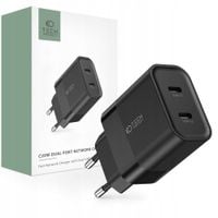 2 x KOMPAKTOWA ŁADOWARKA SIECIOWA DUAL PORT TYPE-C USB-C 20W DO IPHONE 13 1