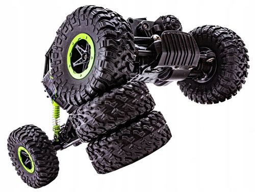Samochód Auto RC ROCK CRAWLER 2.4 GHz 1:18 Zielony Zdalnie Sterowany na Arena.pl