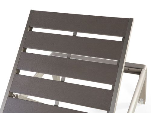 Leżak ogrodowy szary NARDO na Arena.pl