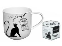 Kubek - Koci świat, Kot z ptaszkiem (CARMANI)