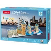 2X Puzzle 3D CubicFun City Line Londyn (MC253h)