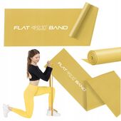 TAŚMA GUMA REHABILITACYJNA DO ĆWICZEŃ FLAT BAND 2M OPÓR BARDZO MOCNY 7/7