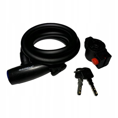 Zapięcie rowerowe GERDA FLEX 1500/12T Czarny na Arena.pl