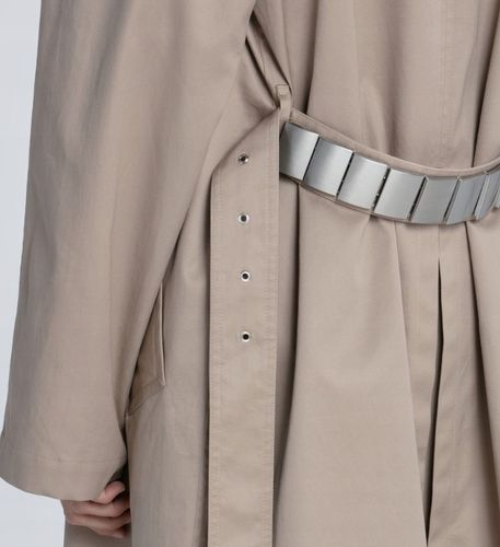 CHRISTOPHER KANE CLASSIC TRENCH COAT BEZOWY L na Arena.pl