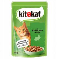 Kitekat Karma pełnoporjowa dla kotów z królikiem 85 g