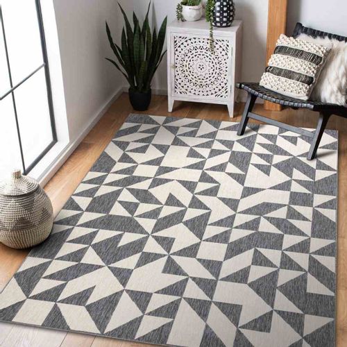 RUG/LU/WINK/TRIANGLE/GREY+CREAM/80x150 na Arena.pl