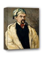 Antoine Dominique Sauveur Aubert, Paul Cézanne - obraz na płótnie 40x60 cm