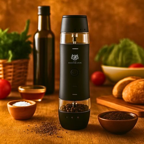 ELEKTRYCZNY MŁYNEK DO SOLI I PIEPRZU AKUMULATOROWY USB C MŁYNEK DO PIEPRZU na Arena.pl