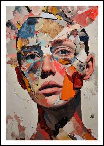 Plakat 68x98cm Podział Samego Siebie na Arena.pl