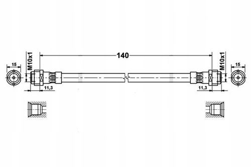 Seat Leon 1 4motion - Zestaw Przewodów Hamulcowych Teflonowych W Oplocie na Arena.pl