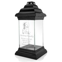 Znicz lampion dla DZIADKA kapliczka z GRAWEREM