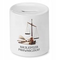 Skarbonka Dla Prawnika Najlepsza Prawniczka Z Nadrukiem Ze Zdjęciem