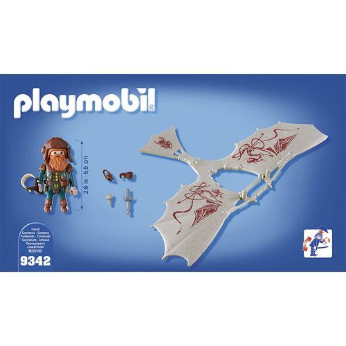 playmobil 9342 knights dwarf flying machine na Arena.pl