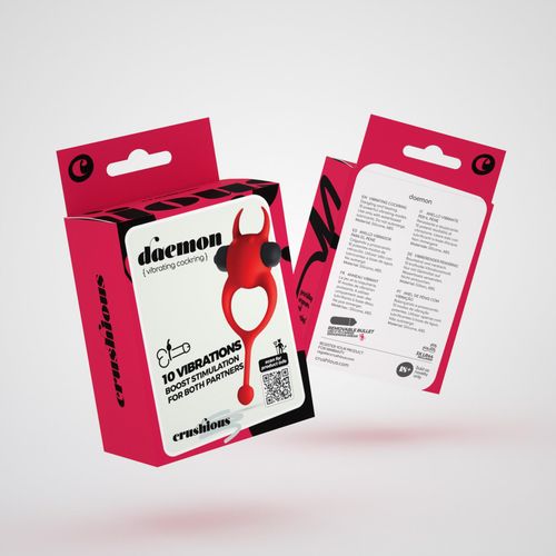 crushious daemon vibrating cockring red na Arena.pl