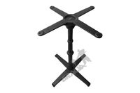 NOGA STOŁU P07 - STANDARDOWA Z KRZYŻAKIEM CZTERY ŁAPKI GŁADKIE PODSTAWA STÓŁ ŻELIWNA