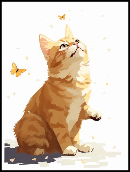 Plakat 75x100cm Motyle i Marzenia zdjęcie 2