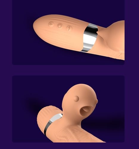 wibrator basia thtusting vibrator 2 in 1 tongue vibrators usb na Arena.pl