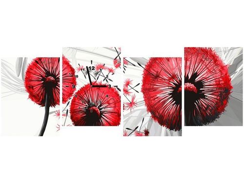 45CM 120CM ZEGAR 4 ELEM DMUCHAWCE CZERWIENI ŚCIENNY na Arena.pl