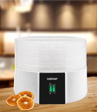 Suszarka spożywcza do grzybów Zelmer ZFD1010 520 W biała zdjęcie 11