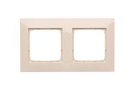 Simon54 Ramka 2- krotna DR2/41 beżowy