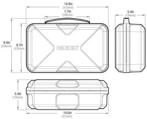 NOCO GBX55 BOOST X JUMP STARTER BOOSTER 12V 1750A na Arena.pl