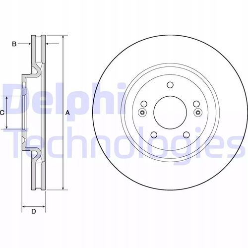 TARCZA HAM PRZOD 320X28 V na Arena.pl