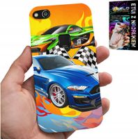 ETUI DO HUAWEI P10 LITE - DLA DZIECI, SAMOCHODY WYŚCIGOWE WYŚCIGI