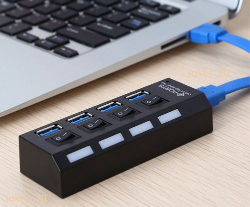 HUB USB 3.0 AKTYWNY ROZDZIELACZ 4 porty + zasilacz na Arena.pl